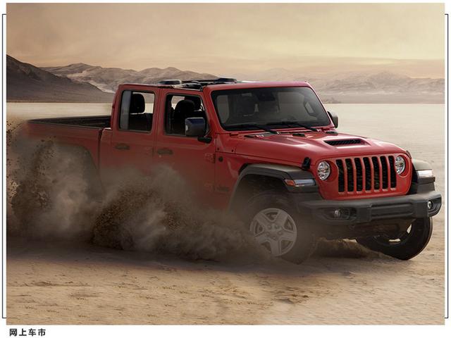 Jeep新款角斗士发售 搭V6引擎/配嵌入式中控屏