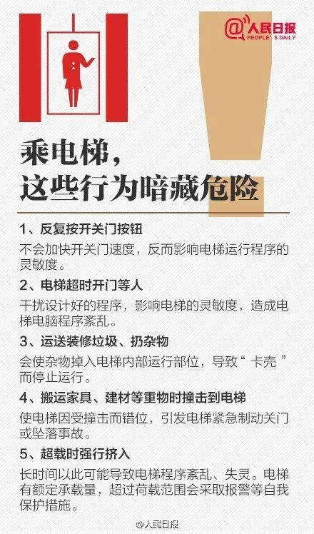你的育儿经|危险！2岁女孩因它被悬空挂在电梯门上！快收下这份乘梯安全指南@所有家长