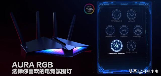 形似外星飞船，华硕WiFi6路由电竞猛将RT-AX82U魔鬼鱼疾速启航