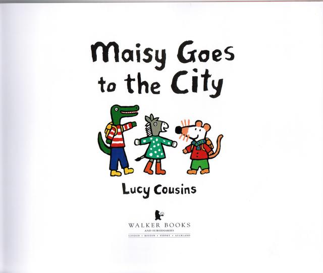 有声英文绘本:maisy goes to the city 波波去城市