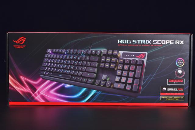 ASUS ROG RX机械电竞键盘开箱：自有轴体手感欲迎还拒