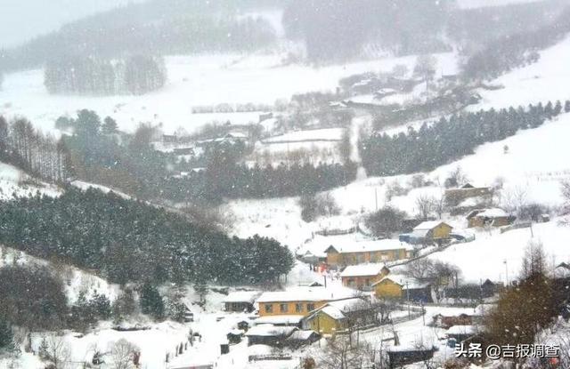 旅行百事通@被疫情阻隔的中国最美雪村——定格在水墨画中的临江松岭