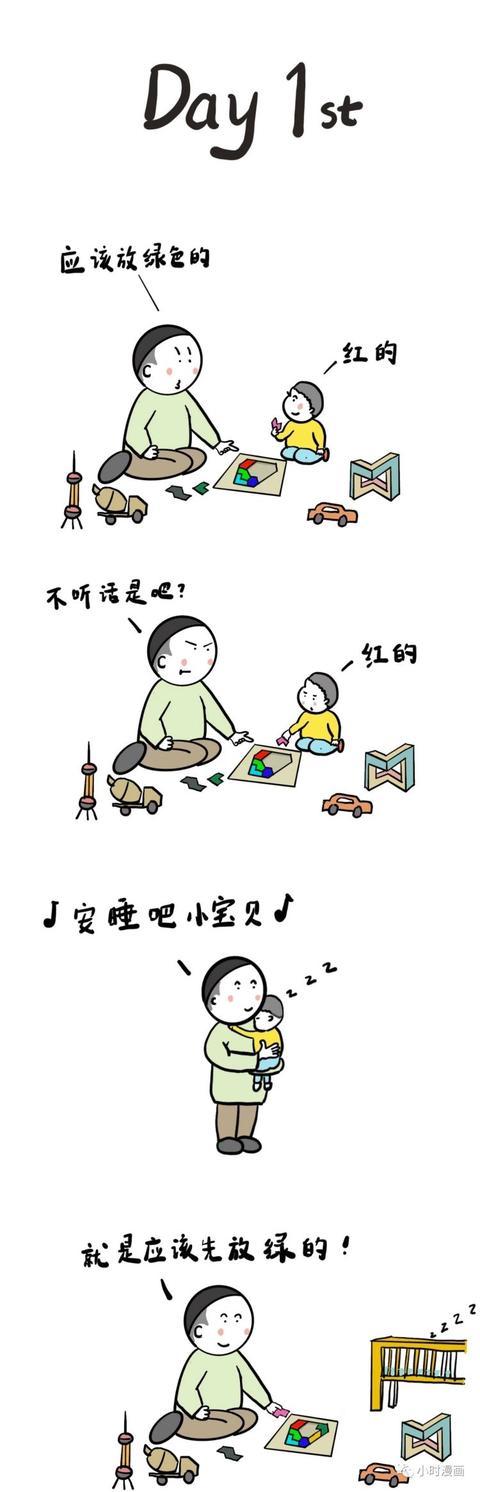 【超级宝妈】文艺“战疫”（65）|“你在前线战‘疫’，我在家里带娃！”居家办公的奶爸把带娃过程画成漫画