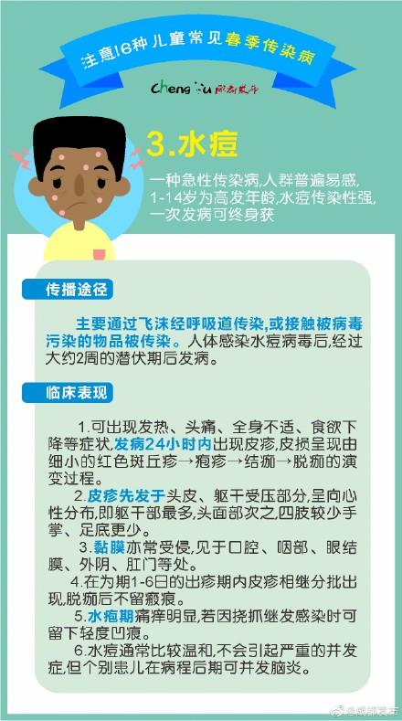 光明网@转给宝爸宝妈！9图教你儿童常见春季传染病防治