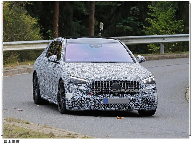奔驰全新S63谍照曝光！搭4.0T+电动机+9AT，还配AMG专属格栅
