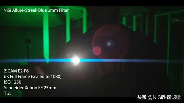 「测评」美国独立电影制作人测试NiSi蓝色拉丝滤镜
