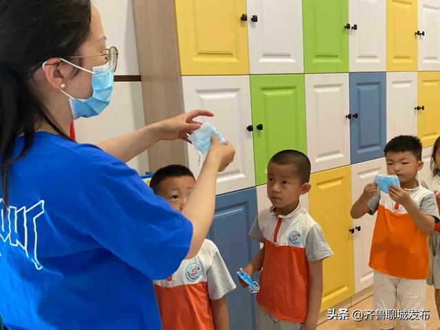 齐鲁聊城发布|东昌府区实验幼儿园开学第一天掠影