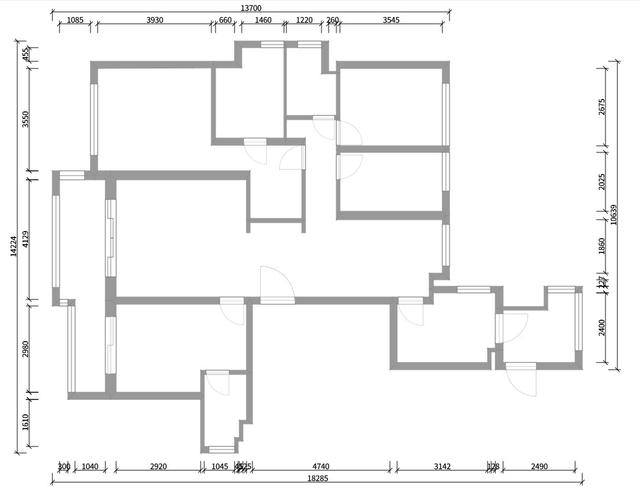 161平米四居室装修案例，装修价格只花20万元
