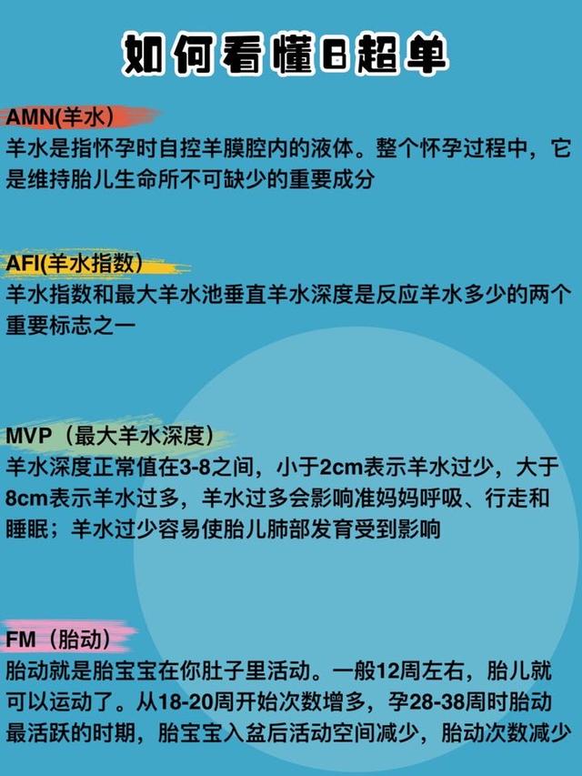[你的育儿经]超全孕期检查表、教你顺利过孕检。孕期检查表、B超单指南