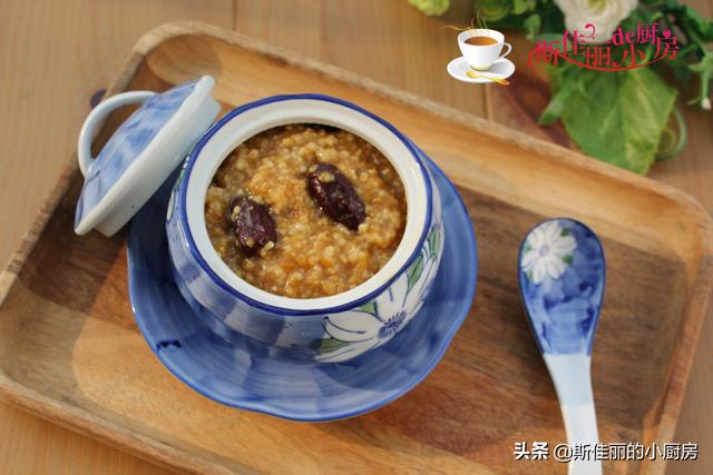 天冷，早餐最爱喝这碗热乎乎的粥，健脾养胃又养颜，成本才几块钱