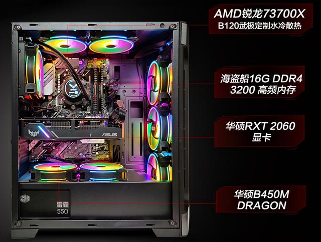 台式机已到什么价位？武极八核RTX2060电脑不足6000元