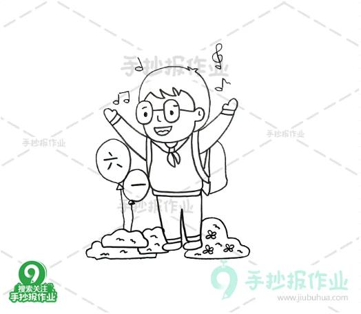 你的育儿经|六一儿童节卡通画，儿童节，致最纯真的你