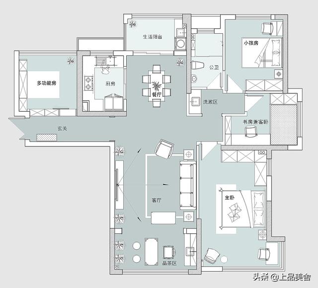 品味的生活和豪华装修无关，看了她家130㎡中式风，真想照着装