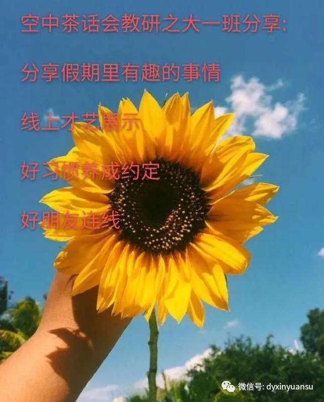 [超级宝妈]空中茶话会---新元素幼儿园教研活动