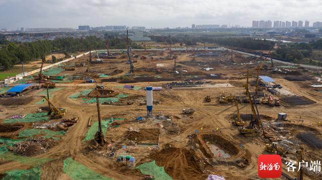 产业园|组图丨海南未来产业园一期项目建设高质量高标准推进