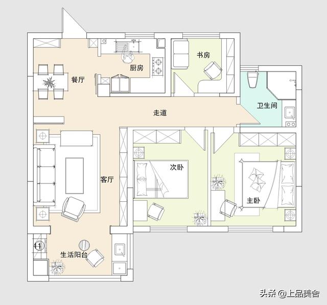 95后小夫妻把新家装成简单北欧风，邻居们来串门儿都说好，晒晒