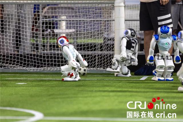 机器人|探营机器人足坛盛宴 感受智能科技魅力