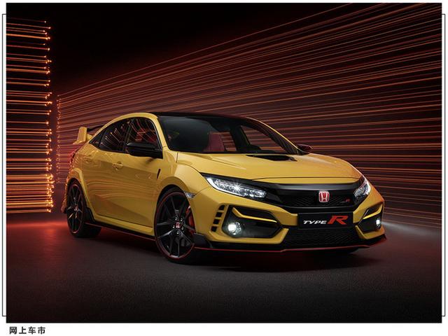 本田思域Type-R限量版曝光 搭载2.0T引擎 造型激进 轻量化设计