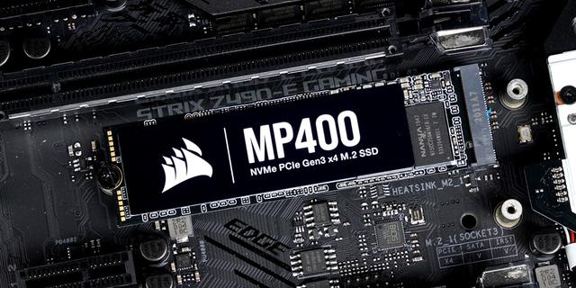 海盗船 MP400 SSD/4TB大容量、8TB极致容量扩展