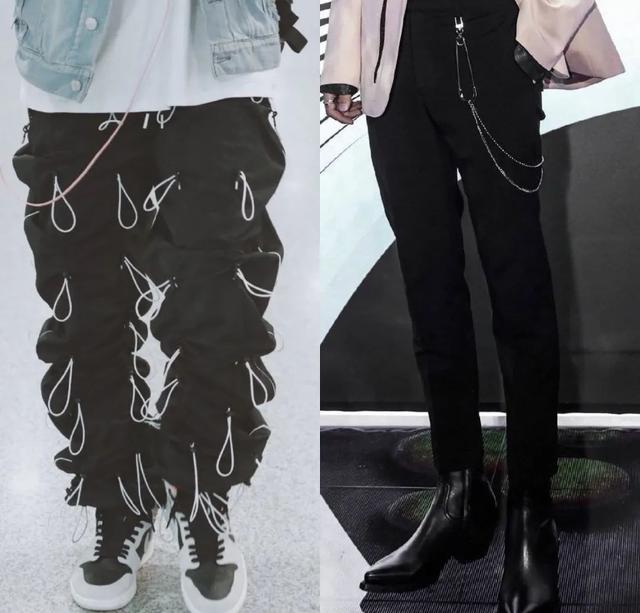 时尚探究社粉丝组团烧王一博裤子，松紧带裤的时尚，u1s1普通人真的驾驭不了
