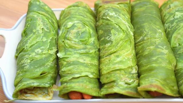 孩子不爱吃蔬菜，幺妹这样做，酥脆柔软又多层，挑食的孩子也爱吃