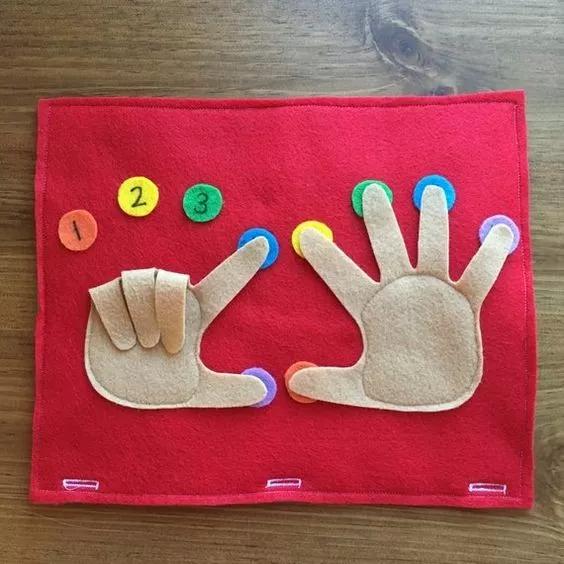 「工业风加装」孕期手工：孩子的第一本书一定要妈妈做的，不织布益智手工书