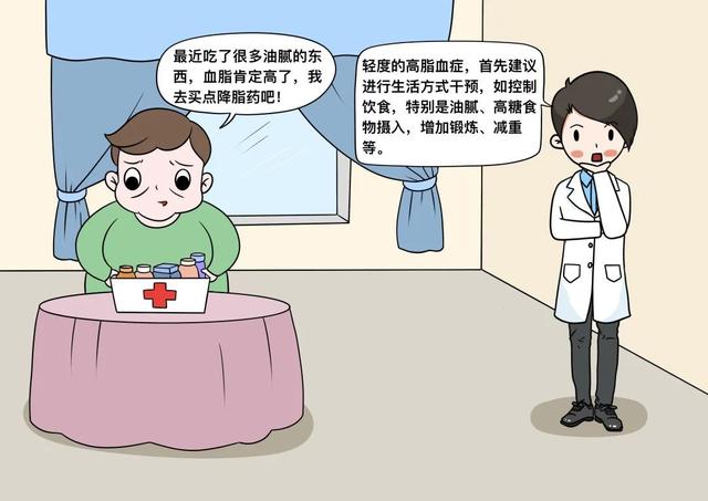 勤勤恳恳|血脂一升高赶紧要吃药？