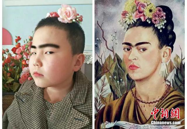 [中国教育报]再不开学艺术界就疯了！看孩子们“神还原”世界名画，哈哈哈！