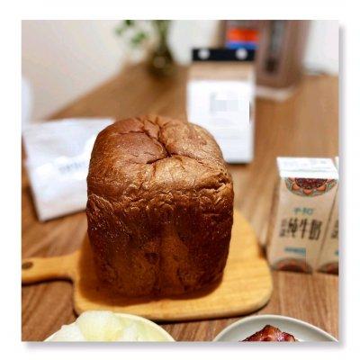 健康美味面包机版巧克力可可吐司，寒冷冬日里必备哦