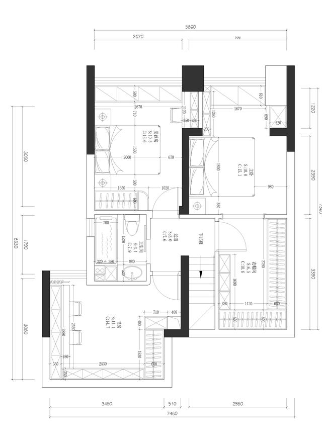 130平米四居室仅18万，太超值了！现代风格老婆最爱