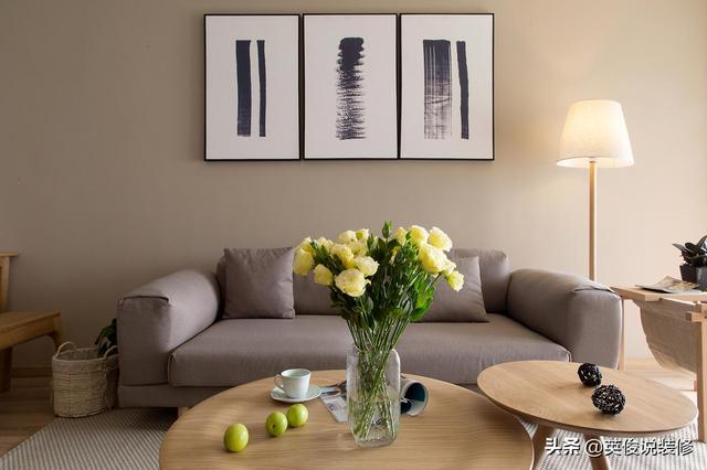 北欧风格装修案例，用线条来点缀，简洁自然