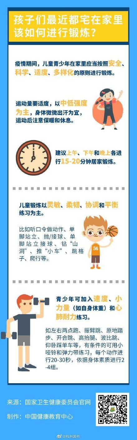 [光明网]疫情期间，孩子们宅在家里，如何进行锻炼？