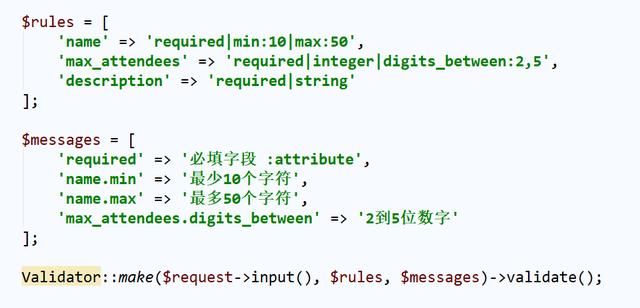 3分钟短文：十年窖藏，Laravel告诉你表单验证的正确姿势