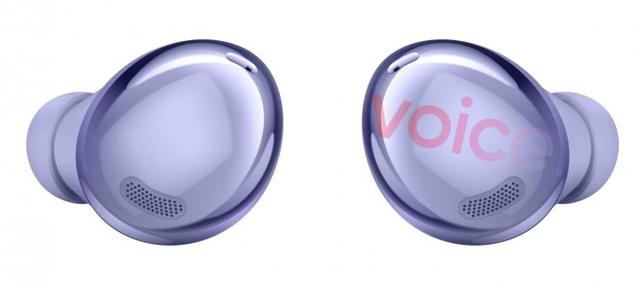 Galaxy Buds Pro渲染图现身：紫罗兰色的耳塞暗示S21会有同色款出现