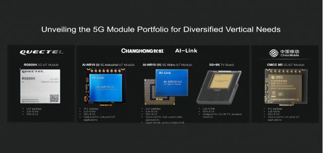 环球网■中国移动携手上海海思发布5G专业模组及解决方案