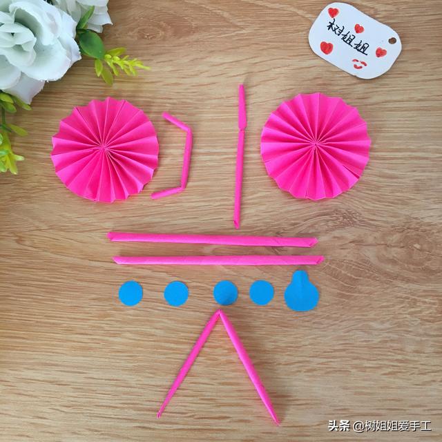 超级宝妈：幼儿手工：简单自行车模型的制作方法