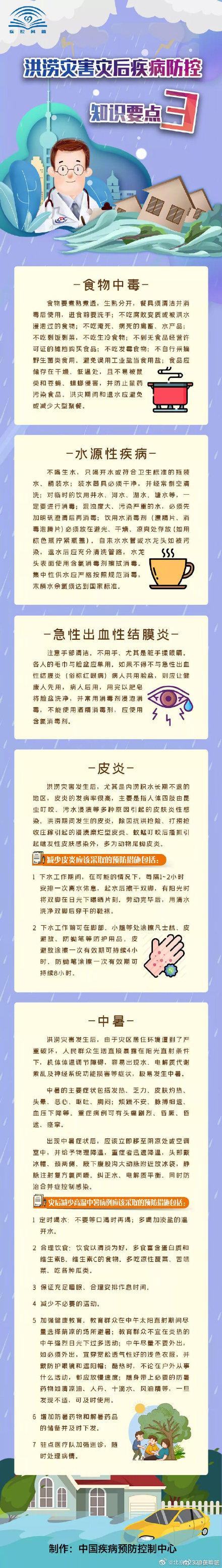 消毒|洪涝灾区居民应注意