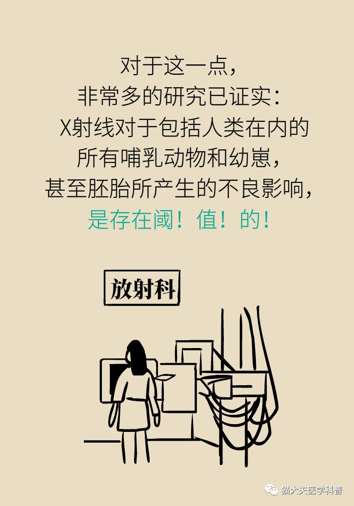 暖先生格调@拍完X光后发现怀孕了,孩子还能不能要?