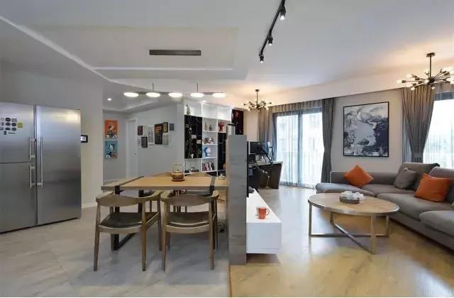 我的装修我做主，146平米的三居室，超级fashion的现代风格，怎么这么好看