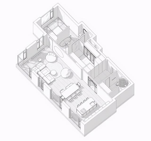 110㎡小夫妻的甜蜜婚房，灯光设计太撩人