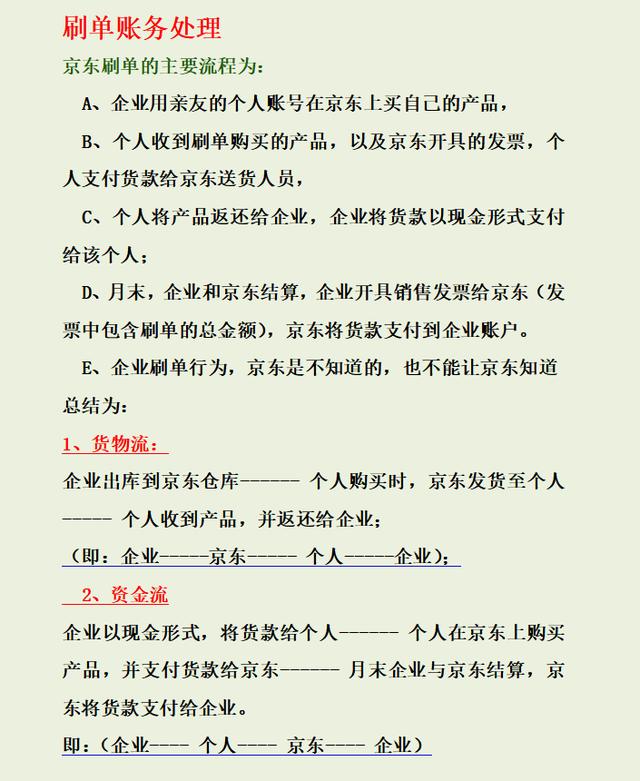 电商业账务处理流程：全网最全！一文精通！原来刷单竟这样做账