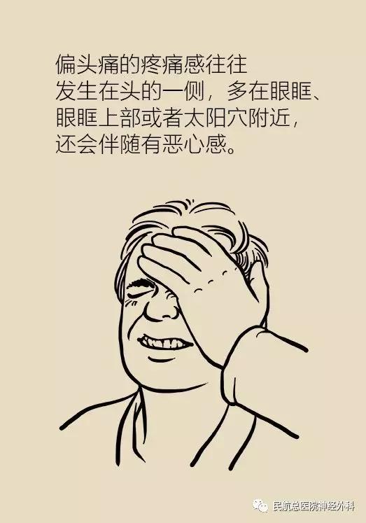 漫画，偏头痛怎么回事？图说偏头痛