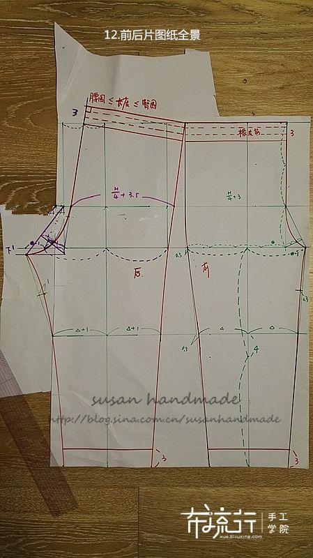 玻璃球的空气|小翻驳领儿童家居服，附过程&公式图纸教学