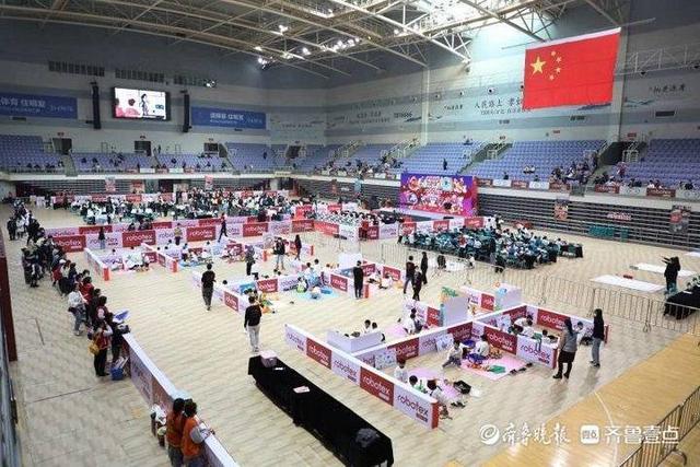 第20届robotex世界机器人大会山东选拔赛在淄开幕