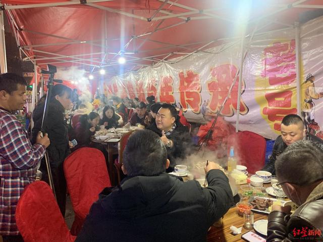 冬至夜，小关庙，羊肉汤飘香整条街