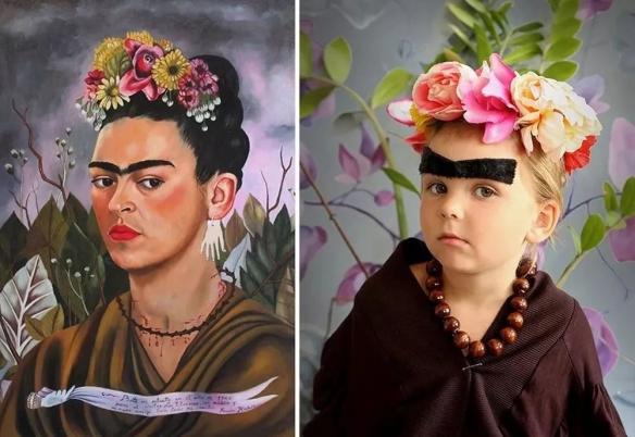 [你的育儿经]摄影师把孩子拍成了世界名画：晒娃狂人的别致生活
