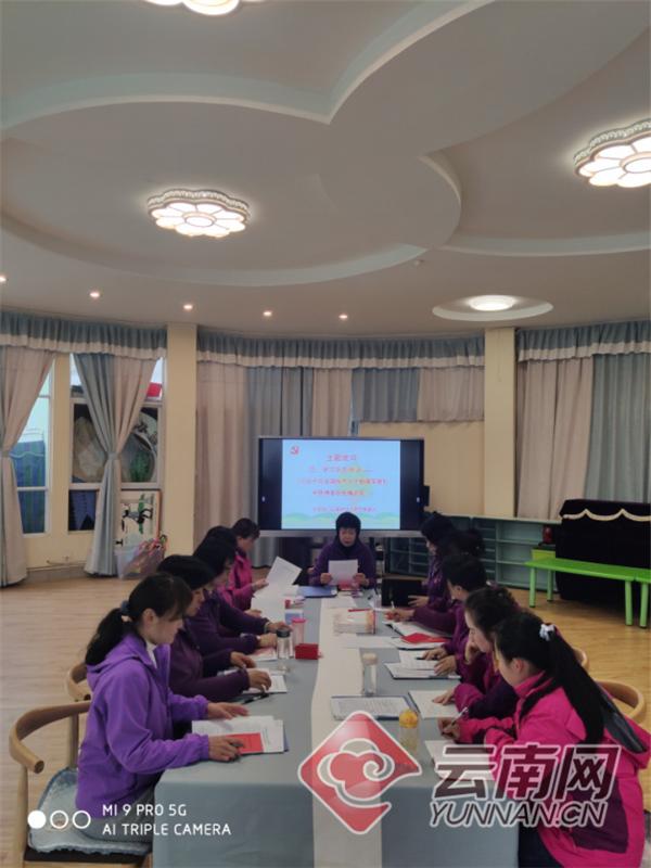 党员|昆明春苑幼儿园开展了一场生动有意义的主题党日活动