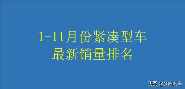 官宣！紧凑型轿车销量排名出炉：轩逸无可阻挡，雷凌帝豪破20万