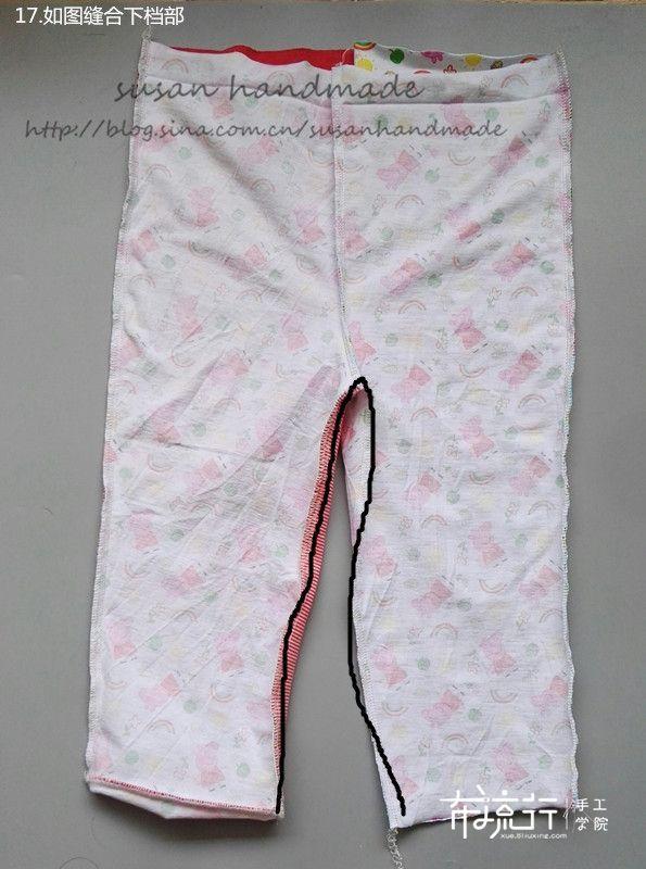 玻璃球的空气|小翻驳领儿童家居服,附过程&公式图纸教学