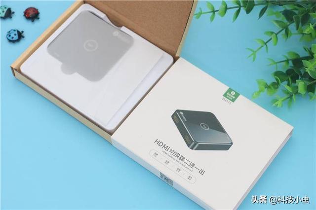 实测switch接电视的绝配-毕亚兹 HDMI二进一出切换器